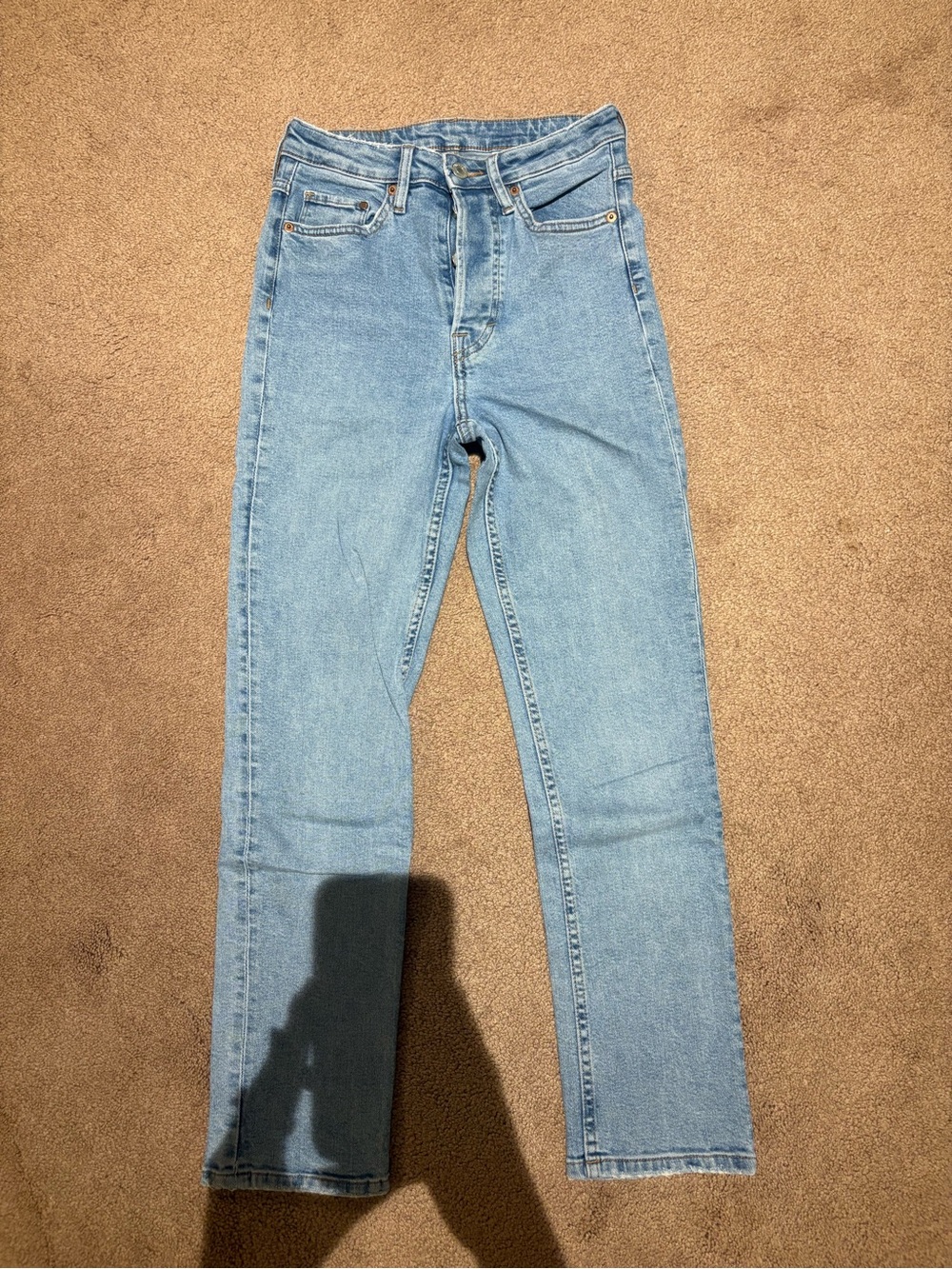 H&M vintage slim high waisted jeans size 27